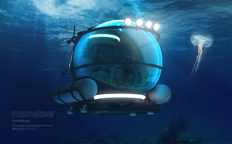 Illustration for article titled This Concept Sub Means That You Could Visit the Deep Ocean